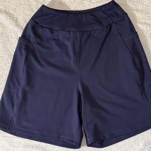 YOYOYOGA High Waisted Performance Athletic Shorts 5” inseam pockets Yoga